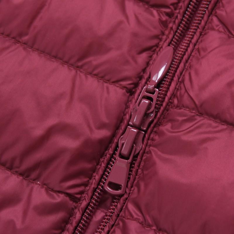 Womens Mid-Length Lightweight Down Jacket Inner Layer Slim Fit Casual Office Wear