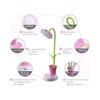 Kids lamp,Kids LED Desk Lamp Table Light USB Rechargeable Dimmable Children's Lamp Touch-Sensitive Switch Decor Lamp  (with Pen Container)