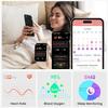 Новые умные часы с Bluetooth-звонками, женские часы с монитором здоровья, настраиваемый циферблат, водонепроницаемые часы для фитнеса и спорта, мужские