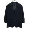 90s Tailored Jacket 46-34 Navy Old Men's Used
