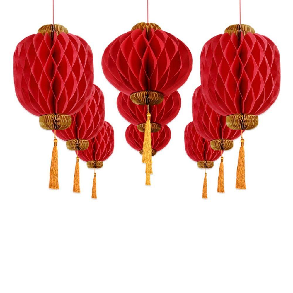 Traditional Chinese New Year Lanterns Blessing Spring Festival Supplies  New Year Gift