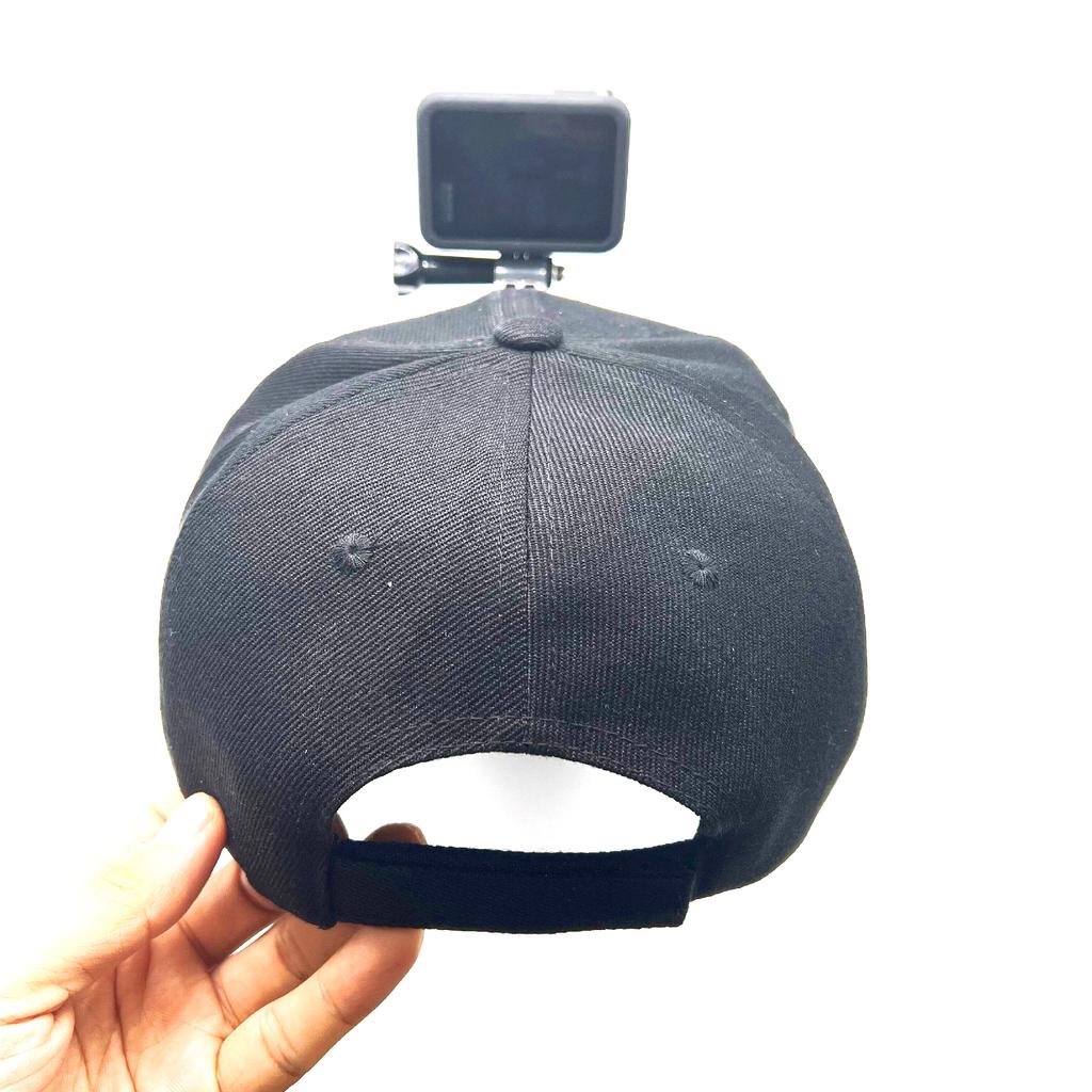 Аксессуары для Go Pro, парусиновая бейсбольная кепка с J-образной пряжкой, винт для крепления экшн-камеры GoPro Hero 11/10/9/8/7/6 Insta360