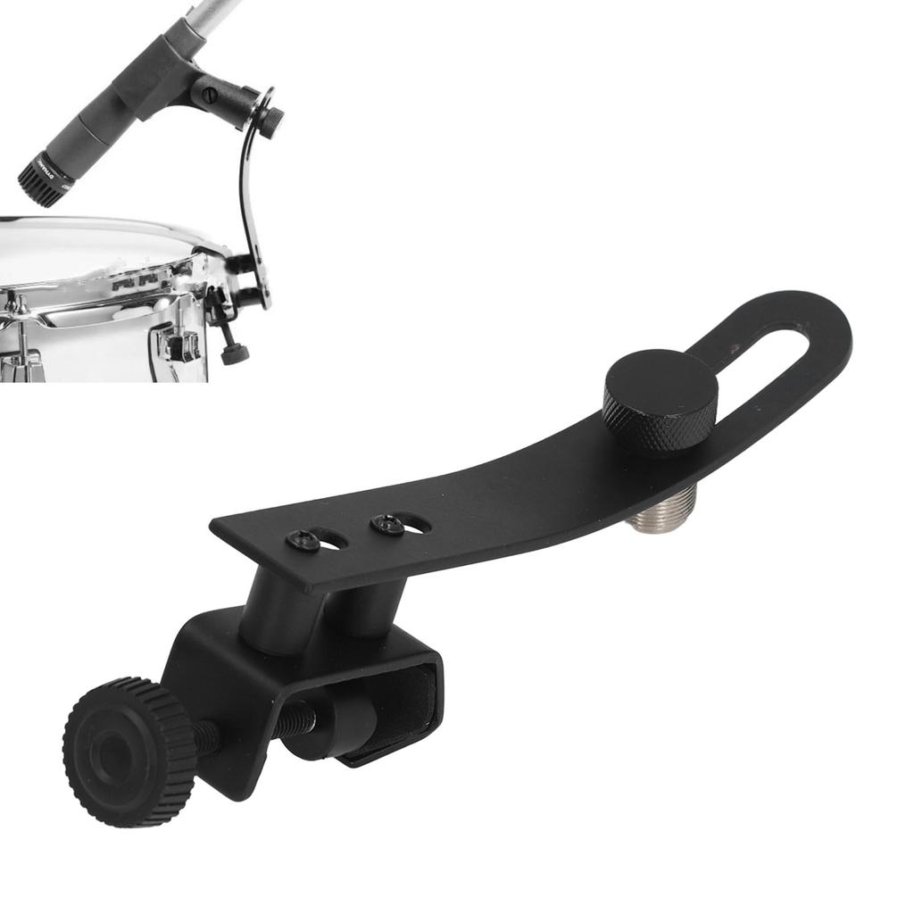 Drum Microphone Clip Adjustable Shockproof Microphone Securing Clips Mount Holder for Drum Practice