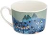 Кружка для кофе Yamaka Shoten MOOMIN Микроволновая печь Муми-тролль Скандинавский день Свадьба Сделано в "Luonto" и Блюдце, Вечеринка, Безопасно, Мерч, Стиль, Подарок маме, Подарок,