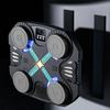 Музыкальный боксерский тренажер для детей, совместимый с Bluetooth, интеллектуальная мишень для подсчета очков с гоночной подсветкой, утолщенная настенная боксерская мишень