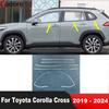 Для Toyota Corolla Cross 2024 Стальная Накладка на Порог Нижней Рамки Окна Декоративная Полоска Аксессуары для Автомобиля
