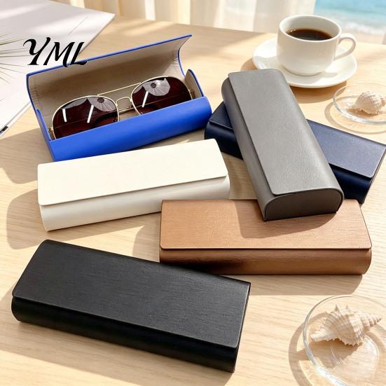 Stylish Eyeglass Storage for Men Women Hard Shell Case, Lightweight Portable Protective Glasses Case Anti Pressure Eyewear Box Women, Anti-Pressure