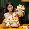 Cute Cute Little Hamster Doll Plush Toy Squirrel Doll Children's Company Soothing Doll Birthday Gift