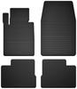 Set of 4 rubber car mats, universal for: Hyundai Terracan SUV (2001-2006)