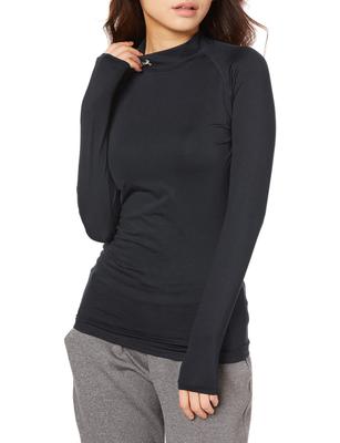 [Under Armor] UA HG Compression LS Mock Womens Ladies 001 Япония LG (эквивалент японского размера L)