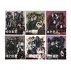 15pcs Retro Dark Gothic Stickers, Classic Gothic Patterns Such as Lace & Ancient Symbols for Notebook Decor, Handmade Craft
