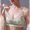 Steel -free Underwear Thin Lace Lace Receiving Auxiliary Breasts and Signs of Drooping Bra