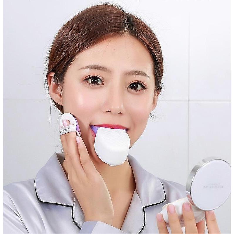 Automatic Ultrasonic Toothbrush, Electric Toothbrush IPX7 Waterproof Whitening Brush, 360 Wireless Charging Travel Home (White)
