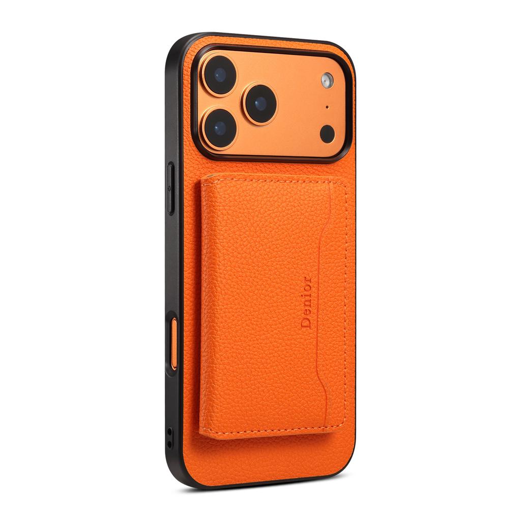 Denior PU Leather Wallet Phone Case For iPhone With Magnetic Card Holder And Folding Stand For Bulk Orders