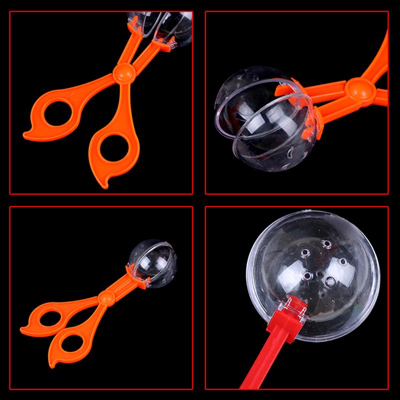 Bug Insect Plastic Catcher Scissors Tongs Tweezers For Kids Children Toy Handy