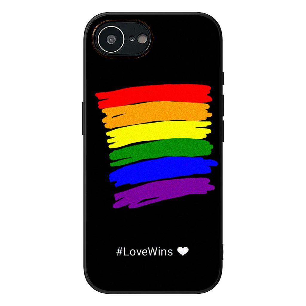 Love Is Love LGBT Rainbow Heart LGBTQ Case for Motorola Moto Edge 50 30 Fusion 40 NEO Ultra Pro G22 G23 G20 G35 G84 G13 G53