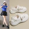 Little White Shoes Children Korean Version Ins Students Hollow Casual Versatile Canvas Women's Shoes Tide