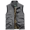 Outdoor Leisure Vest for Young Men In Spring and Autumn, Multiple Bags, Quick Drying Vest, European and American Military Work Clothes, Shoulder Strap
