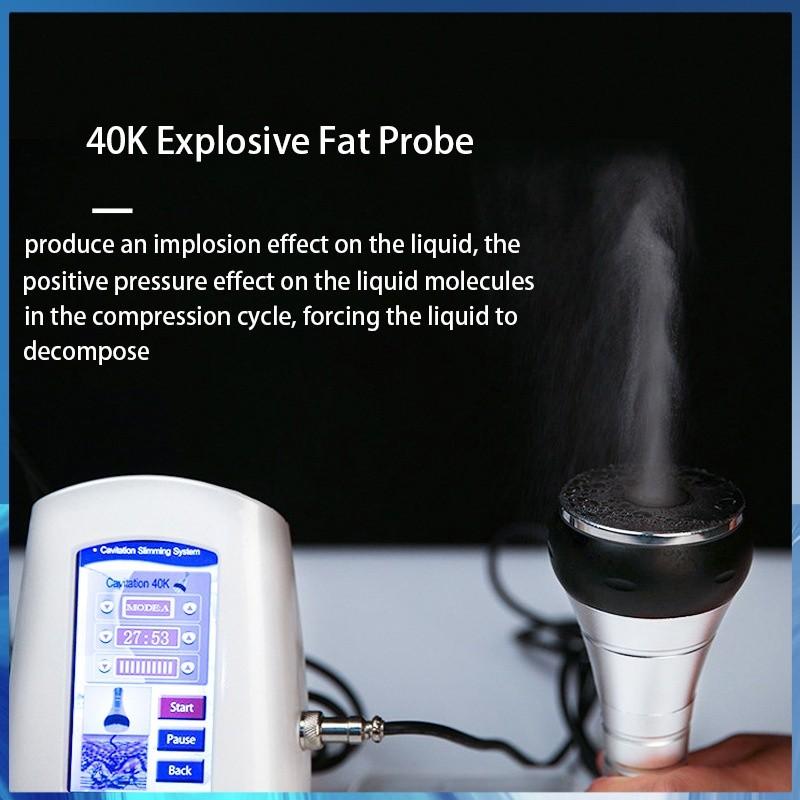 40K RF Fat Blasting Instrument Multifunctional Facial Body Beauty Equipment Ultrasonic Beauty Instrument