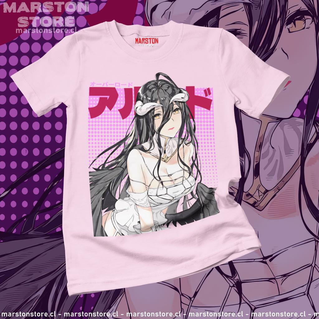 Overlord Anime Print T-shirt Men Women Japanese Anime Manga Oversized Short Sleeve Street Harajuku Cotton Female Male Clothes