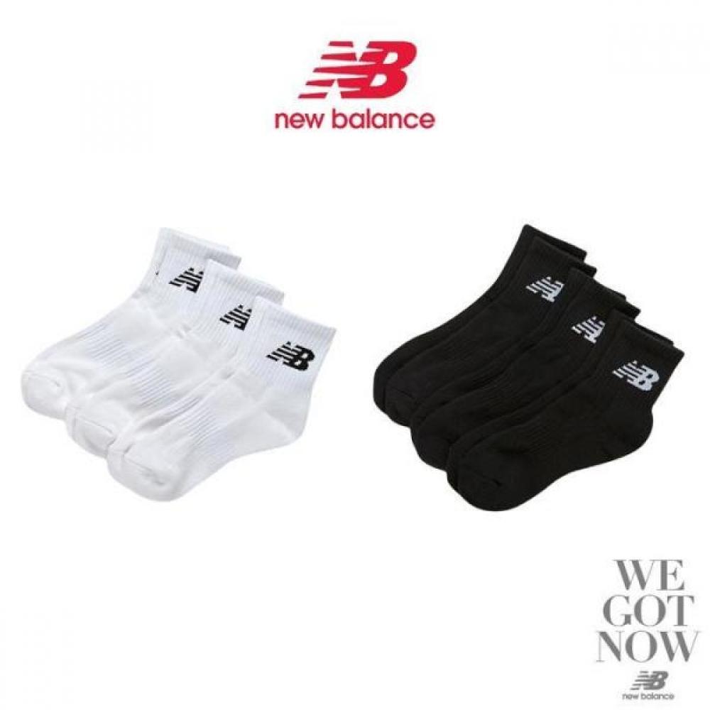 New Balance Женские спортивные носки средней толщины, 3 шт. Nbgedab205