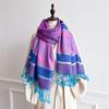 New Luxury Autumn Cashmere Pashmina Shawls Women Warm Jacquard Scarves Lady Wrap Foulard Poncho Echarpe Stoles Scarf