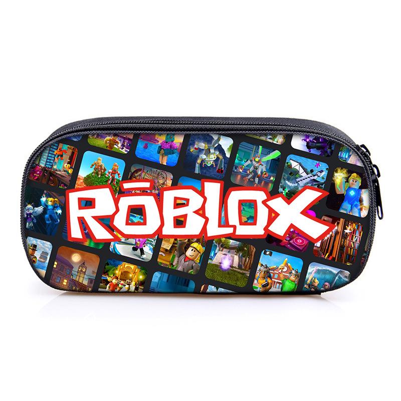 Пенал Roblox для детей - Школьная сумка для канцелярских принадлежностей с несколькими отделениями