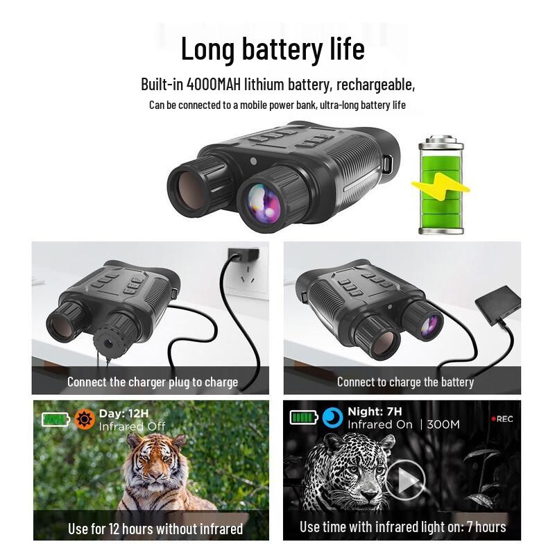 Ningjuli 4K UHD Binocular Digital Night Vision Telescope