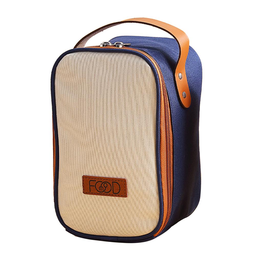 Ланч-бокс из нержавеющей стали с изоляцией, пищевой контейнер, сохраняющий тепло, коробка для завтрака с внутренней частью из нержавеющей стали