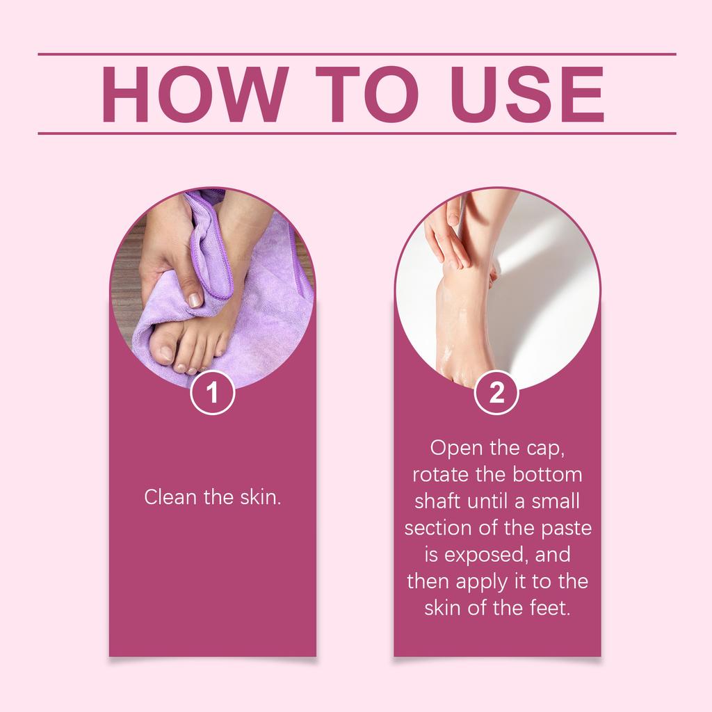 Средство для потрескавшихся пяток, средство для пяток от трещин на ногах, бальзам для ног, крем для ухода за ногами, помогает поддерживать здоровье кожи ног, 40 г