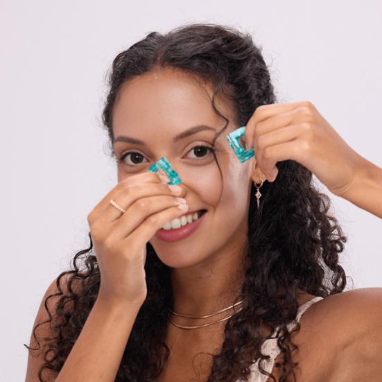 2 шт./набор Магнитная заколка для волос Сильная фиксация Зажимы для волос Не скользит и не повреждает Заколка Салон Вечеринки Путешествия Инструмент для укладки