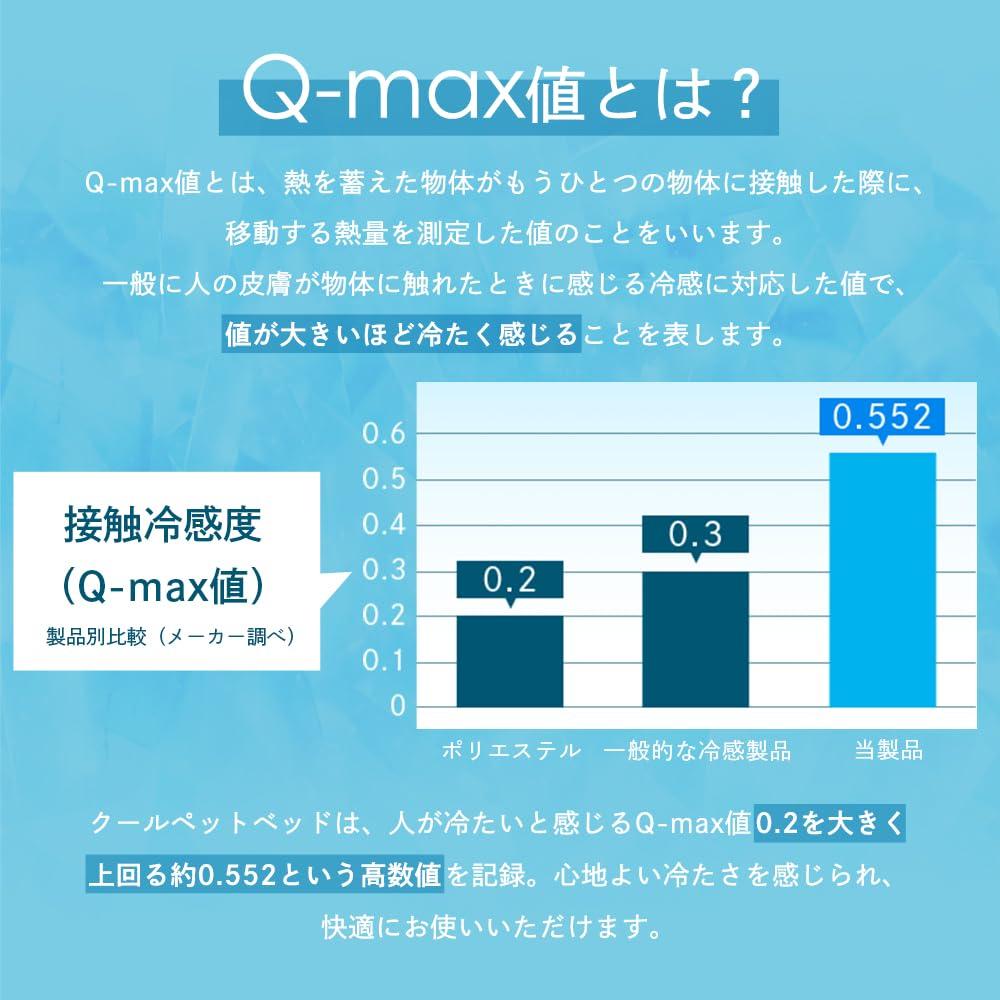 Iris Ohyama Cool Pet Bed for Dogs and Cuddler Type Cats,