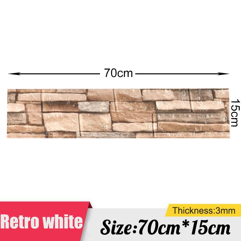 5/10 шт. 30x35 см/70x15 см обои самоклеящиеся спальни теплые 3d трехмерные фоновые стены детская комната водонепроницаемые наклейки с героями мультфильмов