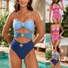 Женские сплошные купальники Sense Bikini с подкладкой для груди No Steel Bra Swimwear