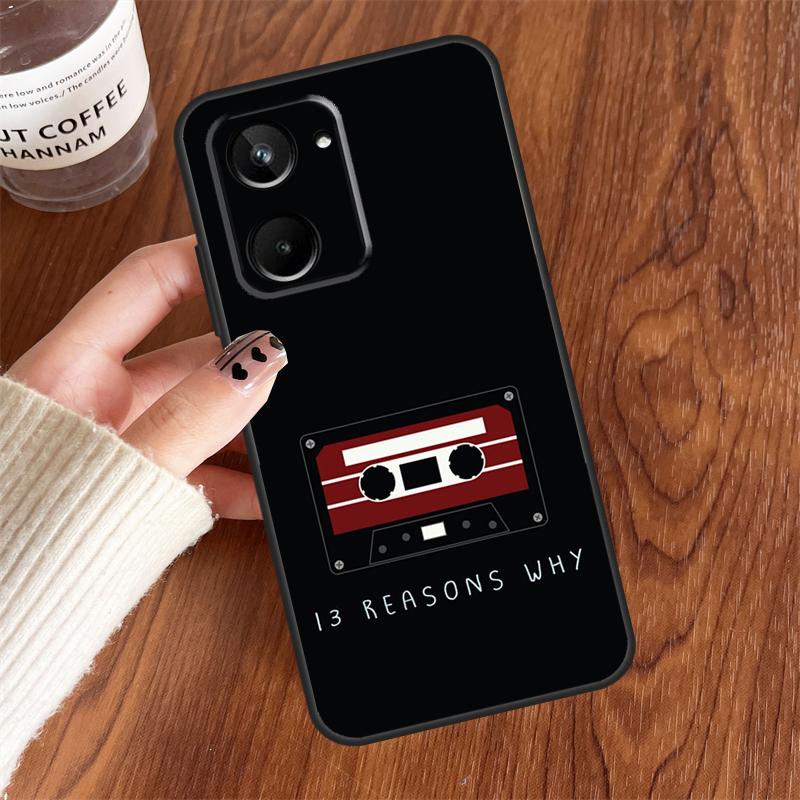 13 Тринадцать причин, почему Для Realme GT6 GT7 Pro 10 11 12 13 14 15 Pro Plus C55 C71 C65 C63 C61 C53 C67 C35 C75 Чехол