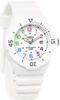 CASIO Дешевые часы Casio Аналоговые Дешевые часы Casio Календарь Полимерный ремешок Белый Многоцветный [Casio] Дайверские Женские LRW-200H-7B [Б/У]