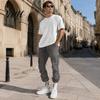 Comfortable Breathable Commuter Pants Men Cargo Trousers, Loose Fit Jogger with Adjustable Drawstring Stylish Hip Hop Inspired Trousers Cuff,