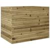 VidaXL Jardinière 90x60x68,5 cm bois de pin imprégné, jardinière d'extérieur, bac à fleurs, bac à tomates, jardinière de 3282503