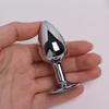 Mini Jewelry Colorful Metal Anal Plug Butt Plug Anal Dilator Crystal Prostate Massager Stimulation Adults Sex Products for Women