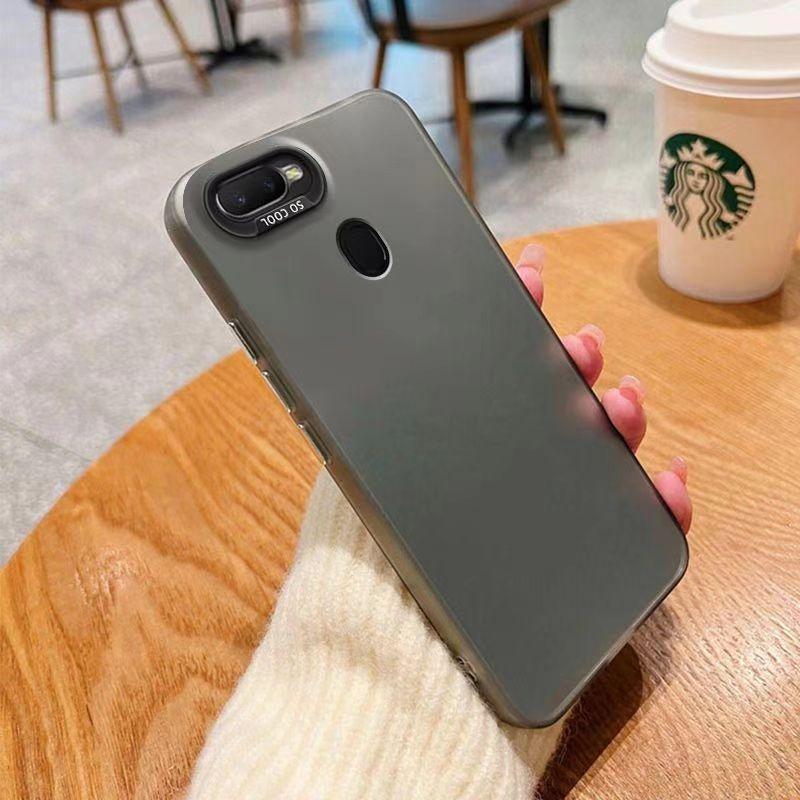 For OPPO A5s Case OPPO A7 Phone Case Oppo A7x A7N Cover Oppo A12 A12S OPPO F9 F9 Pro A5s Luxury Metallic Aurora Skin Matte Cover