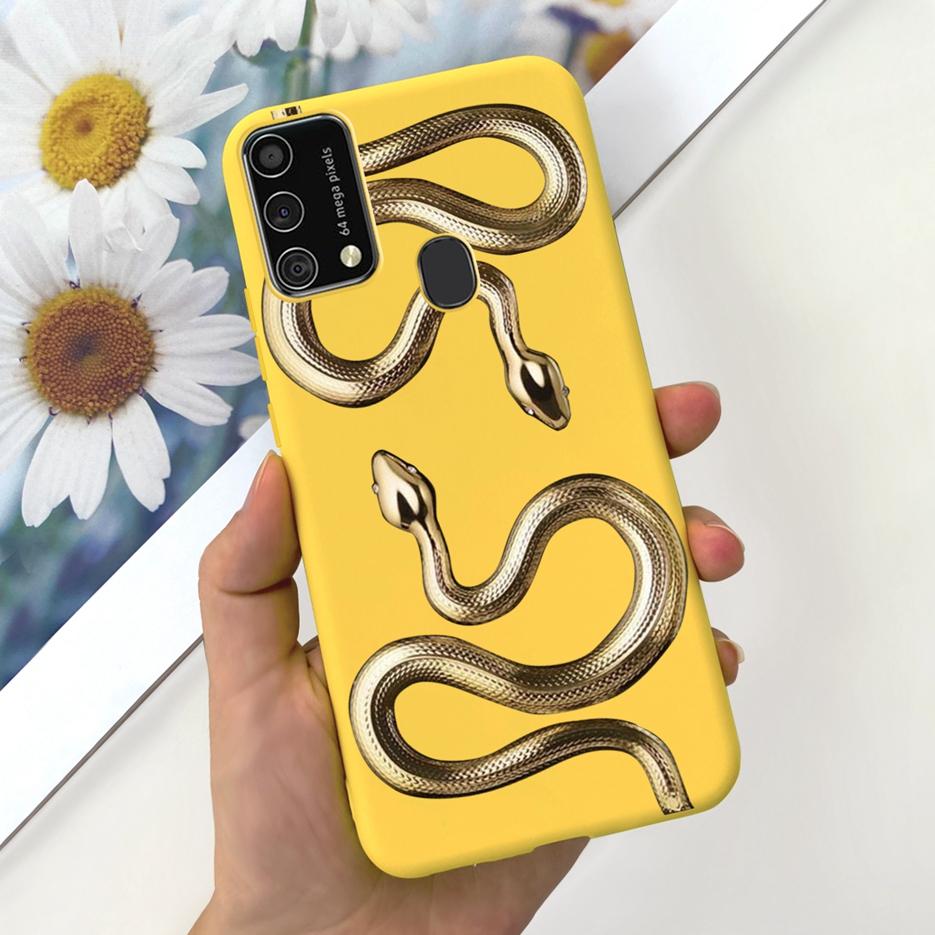 Чехол для Samsung Galaxy M31 SM-M315F Милые Астронавты Мультяшная Обложка Мягкие Fundas Для Samsung M31 Prime M 31 Galaxy M31s Чехол для Телефона