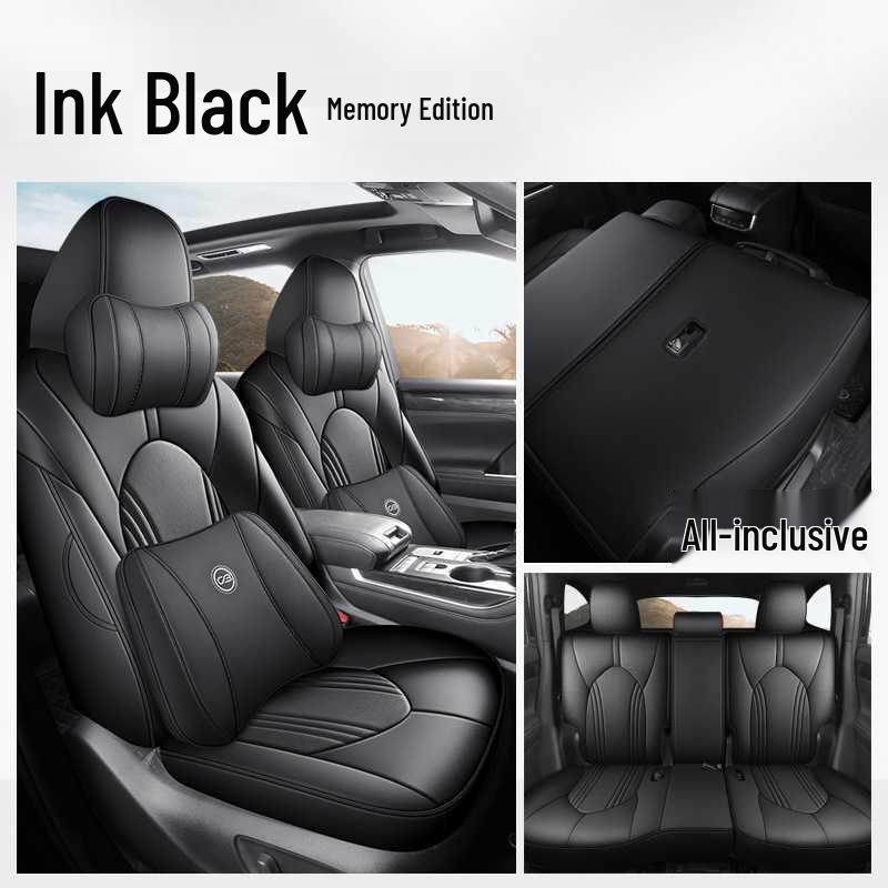 Toyota Highlander Car Seat Cushion Set: 5-Seater and 7-Seater All-Season Full Coverage Interior Accessories