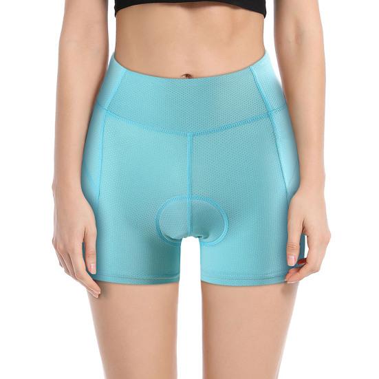 Женские эргономичные велосипедные шорты 4D с подкладкой, легкие, дышащие, сетчатые, облегающие, велосипедные шорты