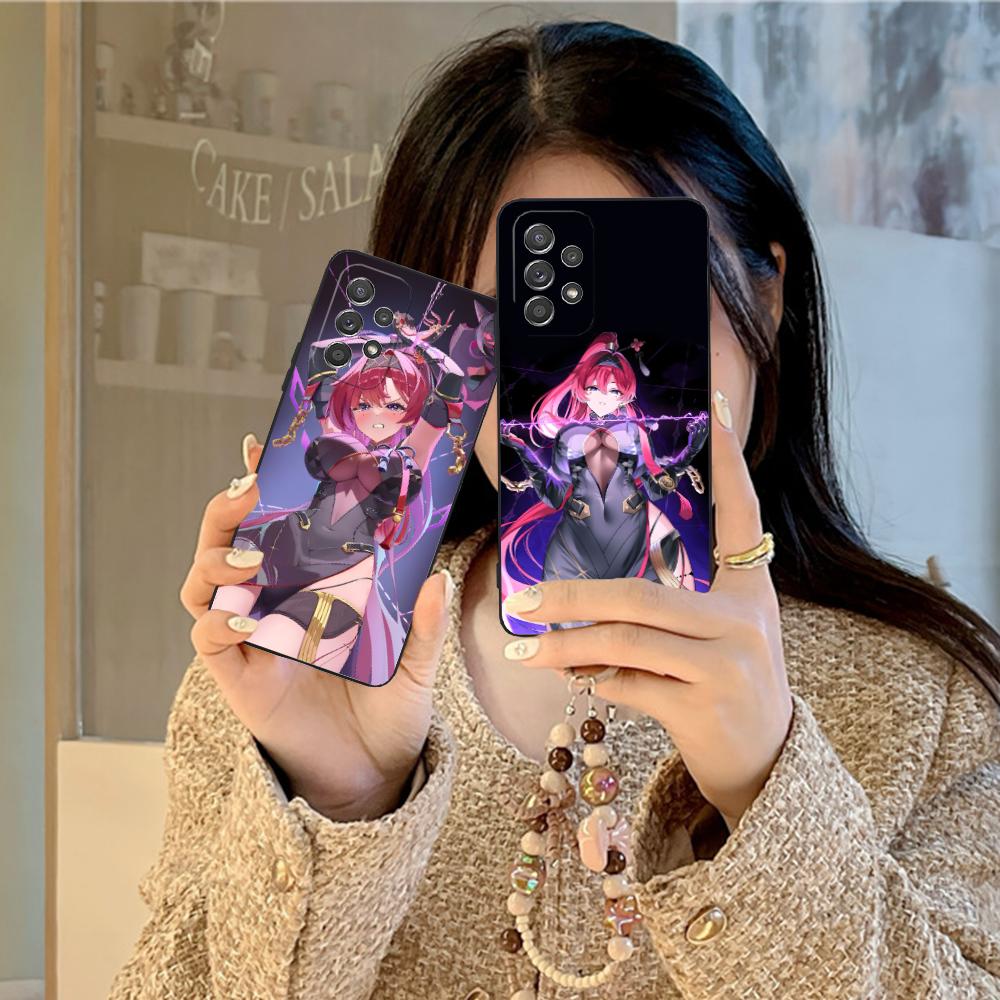 Чехол для мобильного телефона Wuthering Waves Yinlin для Samsung Galaxy A56 55 54 53 52 51 36 35 34 23 16 15 5G Цветной Чехол Красивый Роскошный