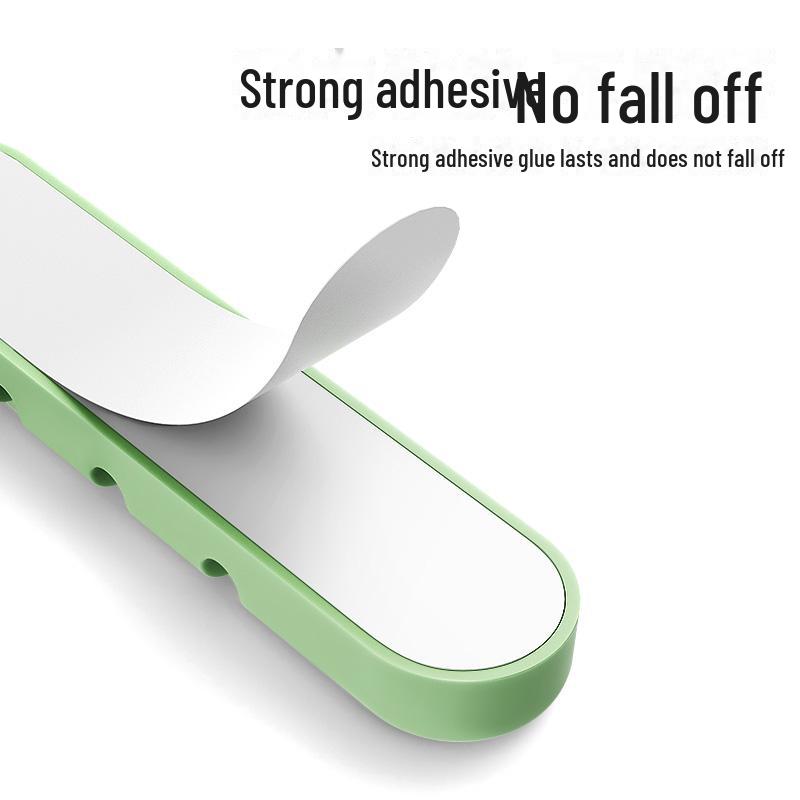 Cable Organizer: Traceless Adhesive Wall Mount Holder