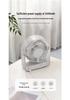 2026 USB Rechargeable Desktop Fan with Detachable Brushless Motor, Silent Operation, Digital Display, and Enhanced Airflow
