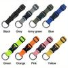 1pc Durable Polyester Luggage Strap Adjustable Locking Buckle & Metal Ring Multi-Color For Travel, Outdoor Hunting & Fishing Gear