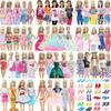 10 Pcs/Set Fashion Outfits Ba Doll Bie Shirt Pants Dress Shoes 11.5 Inch Doll Clothes Dollhouse 11.8" 30cm 1/6 Doll Accessories