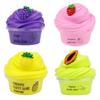 60ml Litchi Grape Fruit Fluffy Stress Relief Slime Clay Plasticine Mud Kids Toy