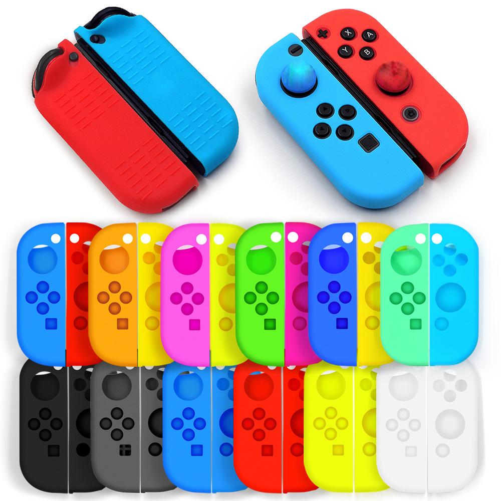 Для Switch Joycon Handle Силиконовый чехол для Switch Силиконовый набор для Switch Чехол для Nintendo Switch Console Shell Замена